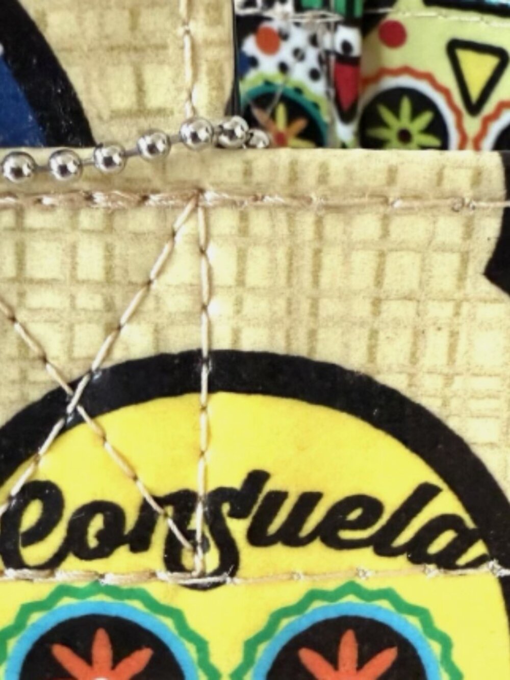 Consuela Sugar Skulls Mini Bag Colorful Vacation Travel Bright - Picture 4 of 9